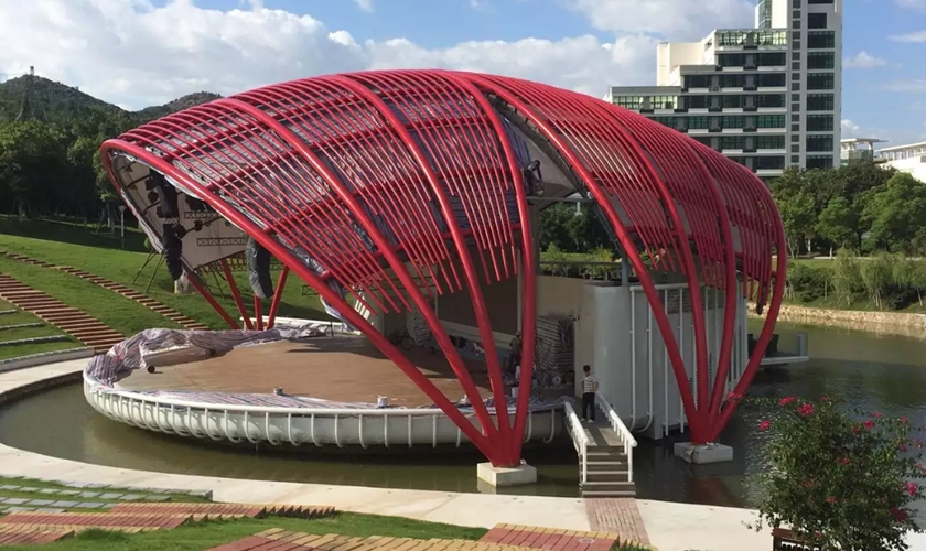 廈門(mén)大學(xué)水上音樂(lè )廣場(chǎng)